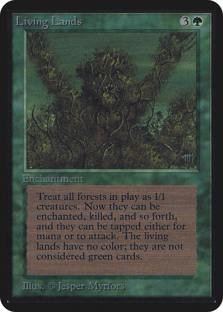 Living Lands (LEA-209) - Limited Edition Alpha