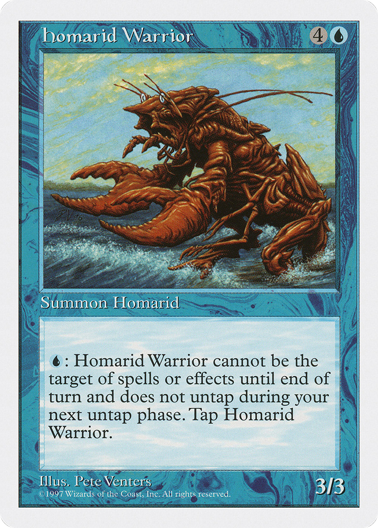 Homarid Warrior (5ED-92) - Fifth Edition