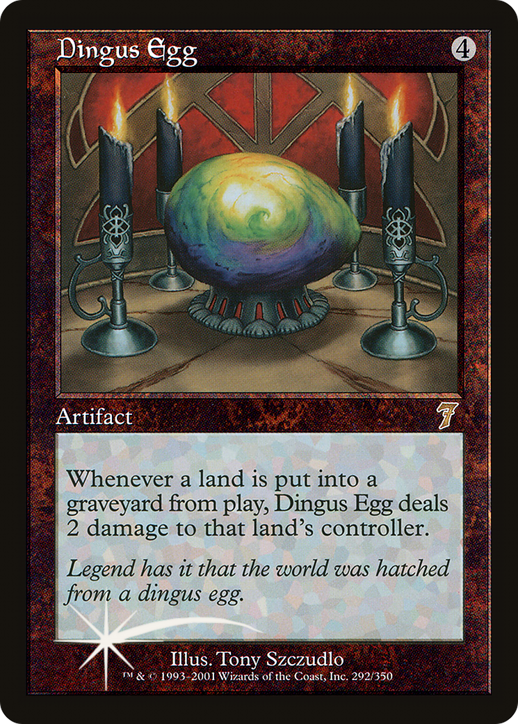 Dingus Egg (7ED-292) - 7th Edition Foil