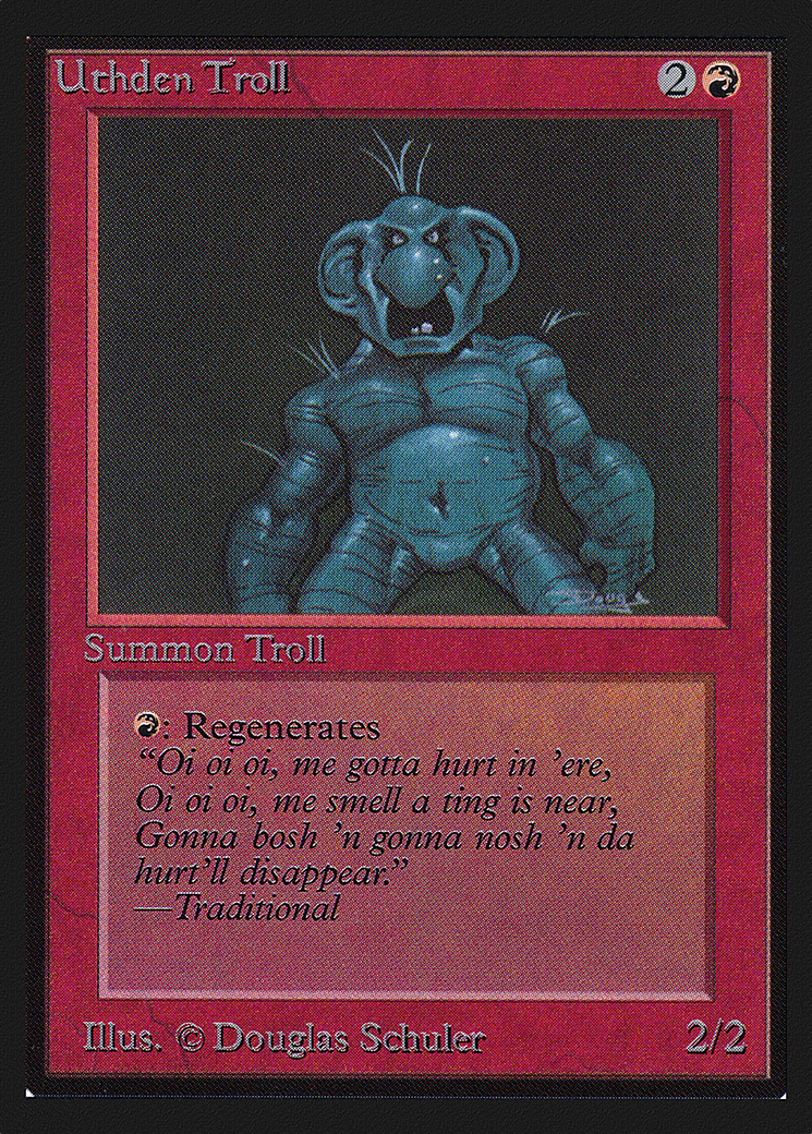 Uthden Troll (CE) (CED-181) - Collectors' Edition