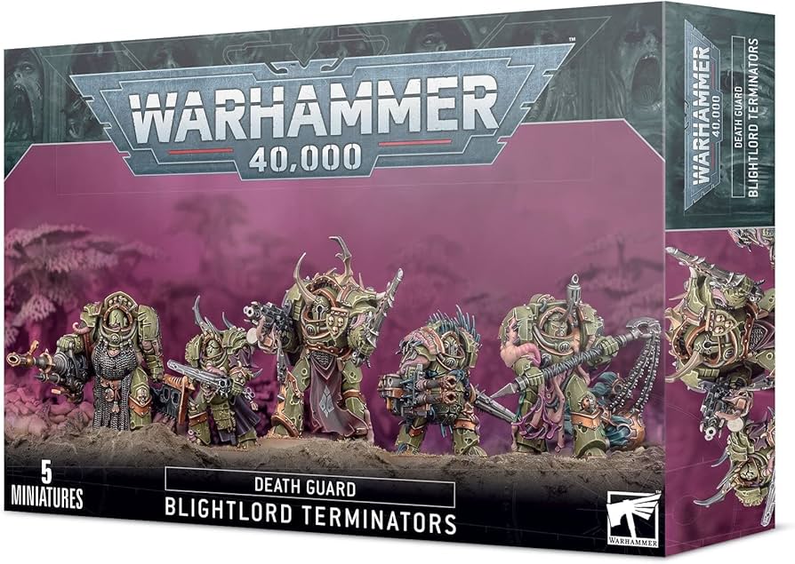 Warhammer 40k - Death Guard - Blightlord Terminators