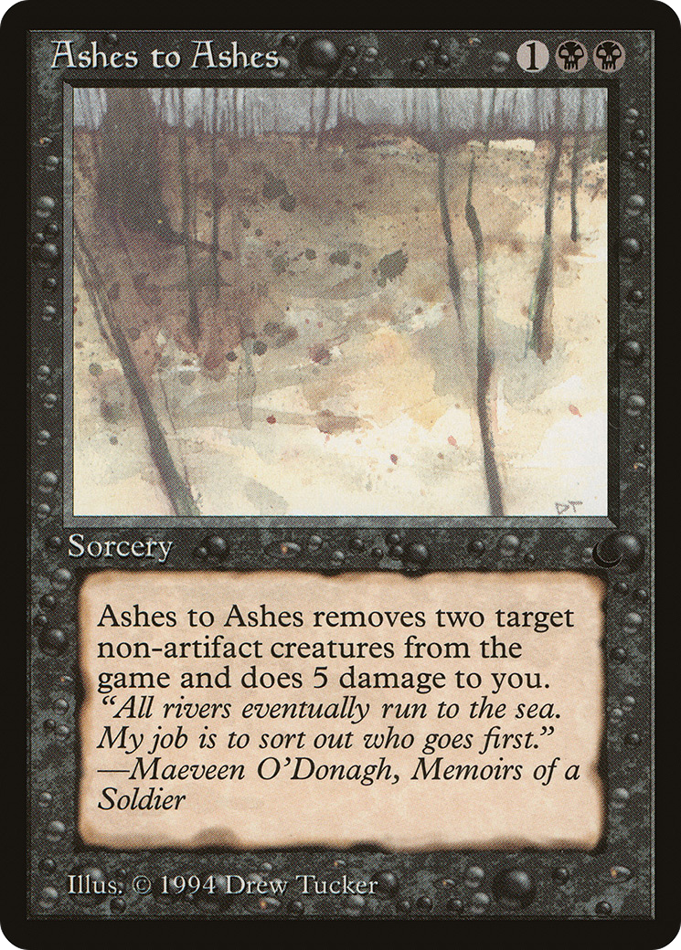 Ashes to Ashes (DRK-39) - The Dark