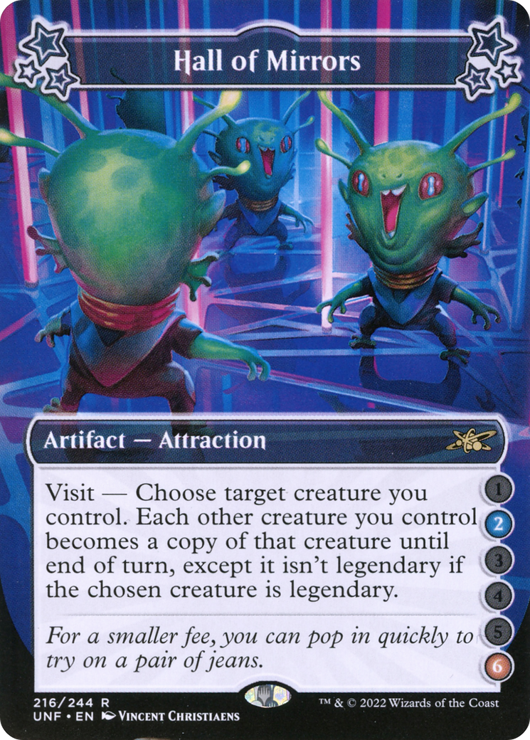 Hall of Mirrors (2-6) (UNF-216A) - Unfinity Foil