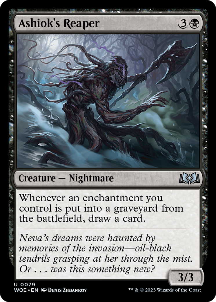 Ashiok's Reaper (WOE-079) - Wilds of Eldraine