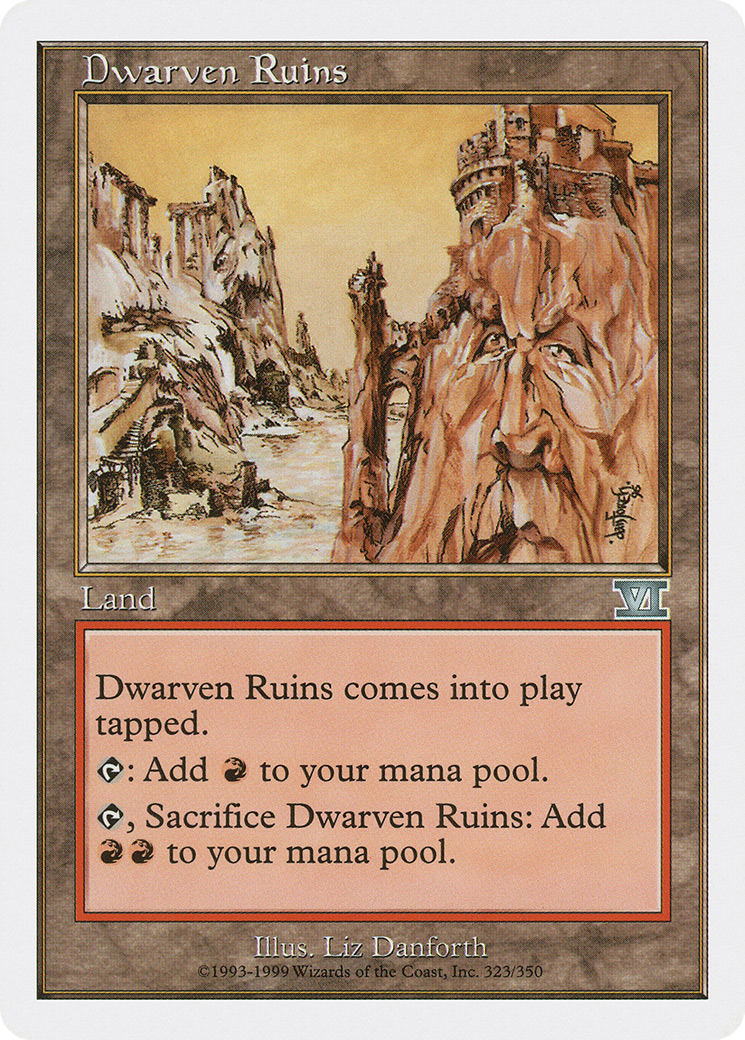 Dwarven Ruins (6ED-323) - Classic Sixth Edition
