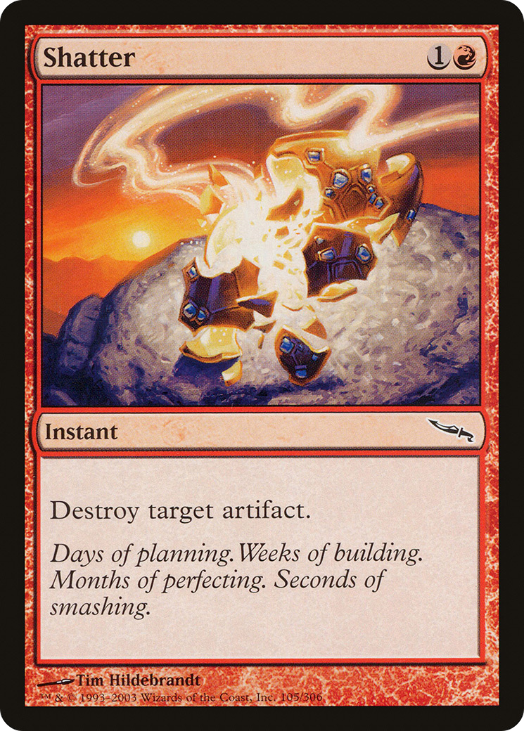 Shatter (MRD-105) - Mirrodin Foil