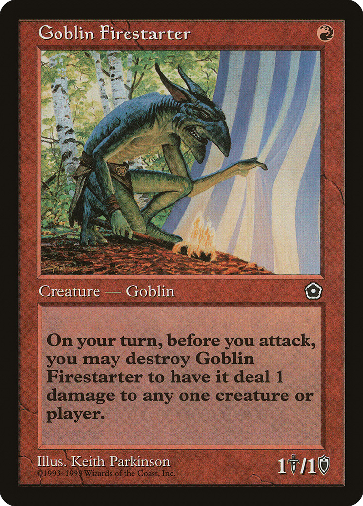 Goblin Firestarter (P02-96) - Portal Second Age