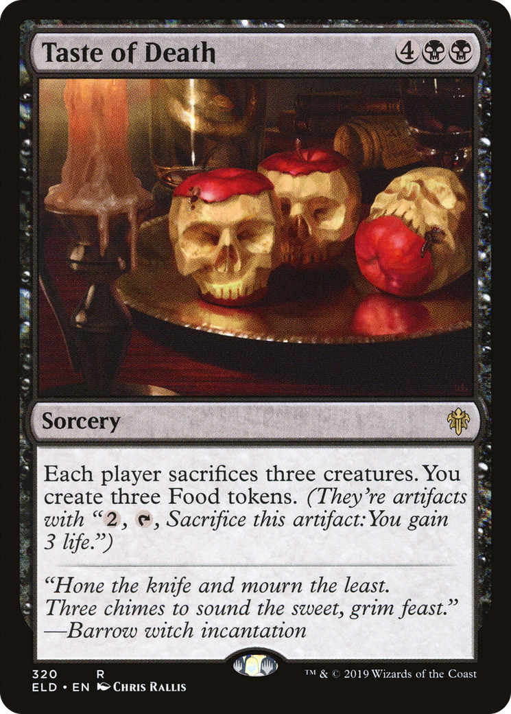 Taste of Death (ELD-320) - Throne of Eldraine