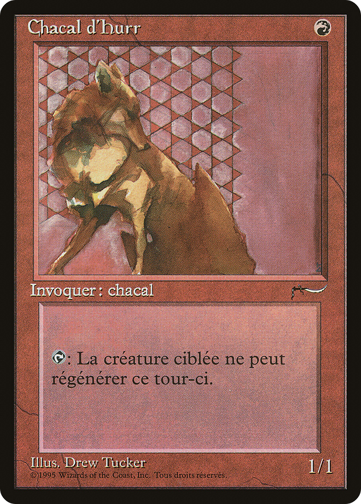 Hurr Jackal (French) - "Chacal d'Hurr" (REN-088) - Renaissance