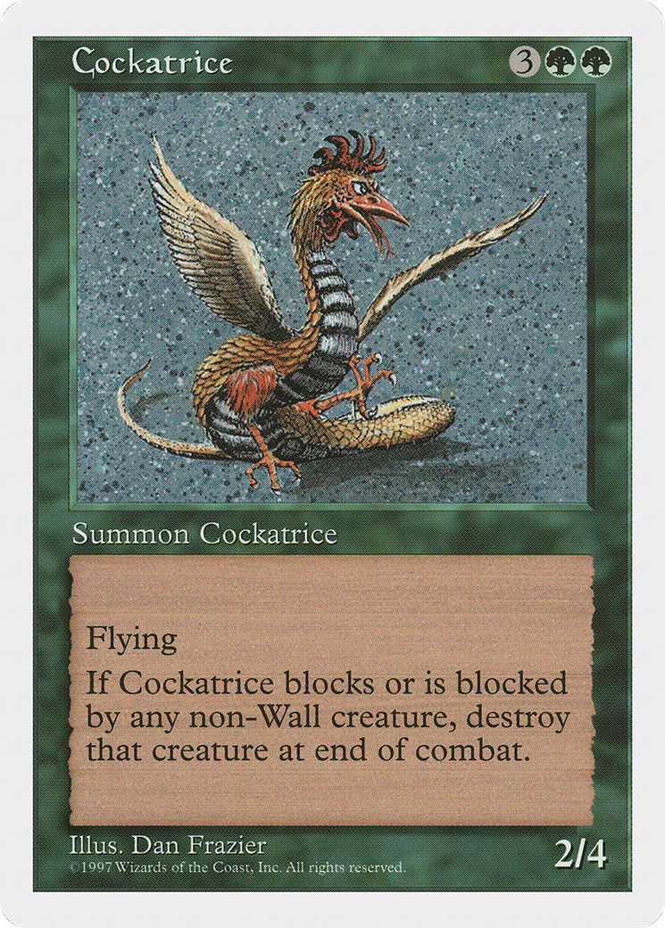 Cockatrice (5ED-284) - Fifth Edition