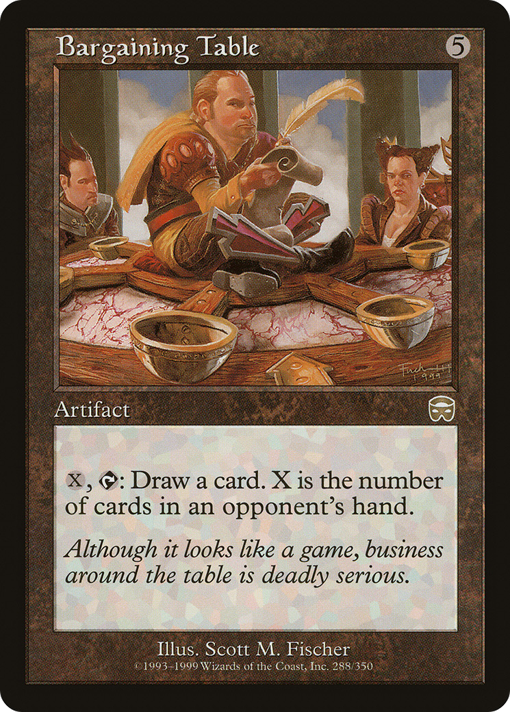 Bargaining Table (MMQ-288) - Mercadian Masques Foil