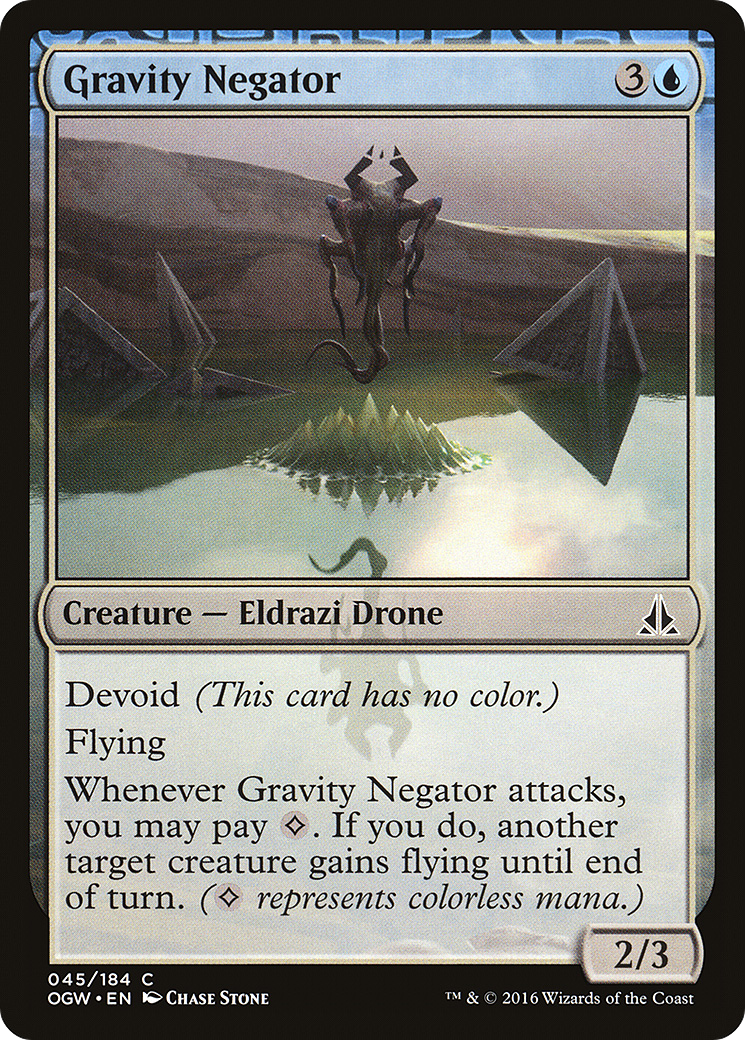 Gravity Negator (OGW-045) - Oath of the Gatewatch Foil