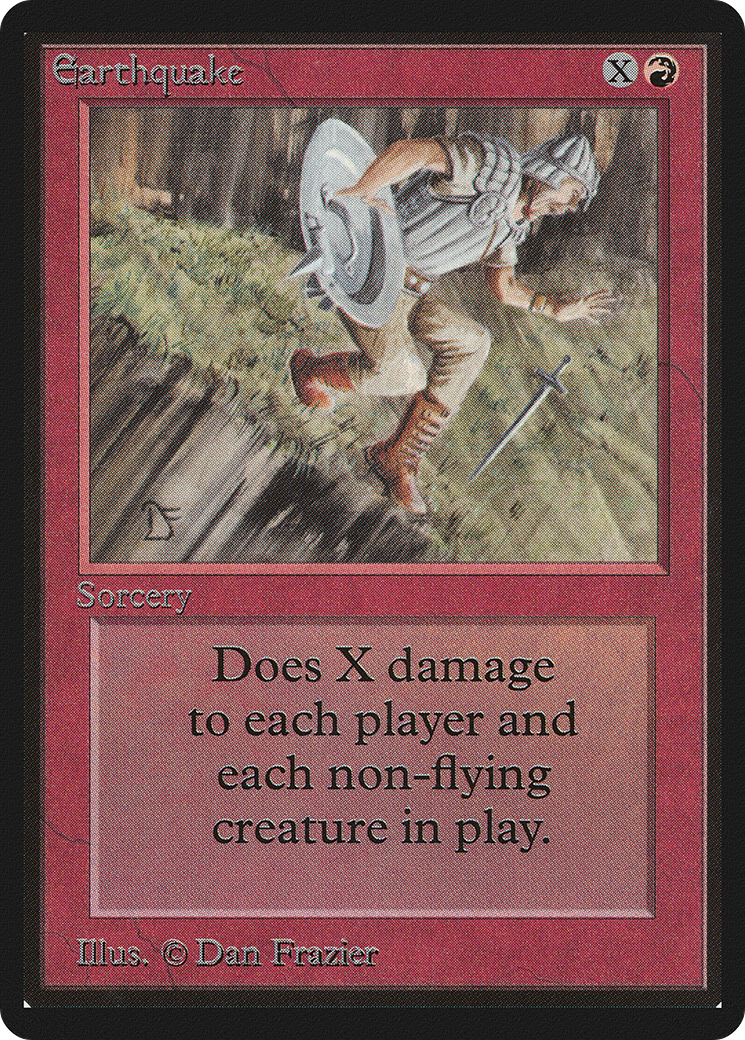 Earthquake (LEB-147) - Limited Edition Beta