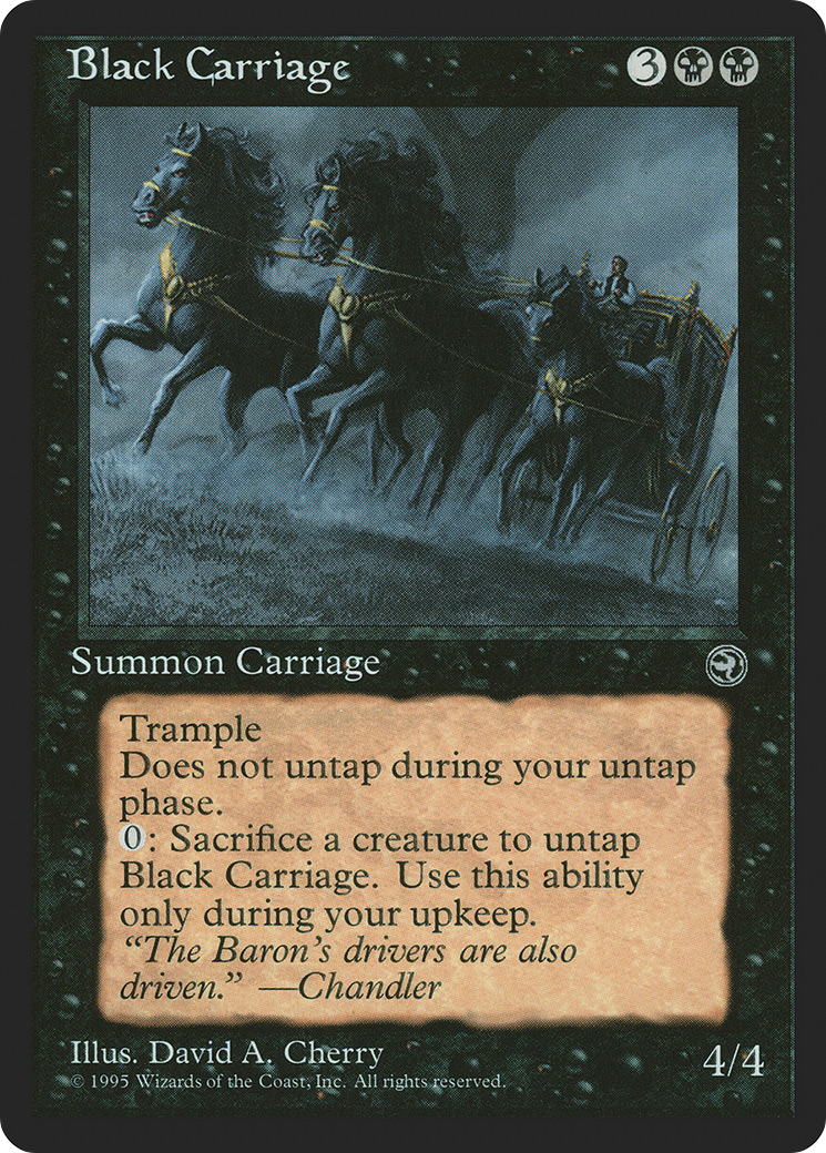 Black Carriage (HML-42) - Homelands
