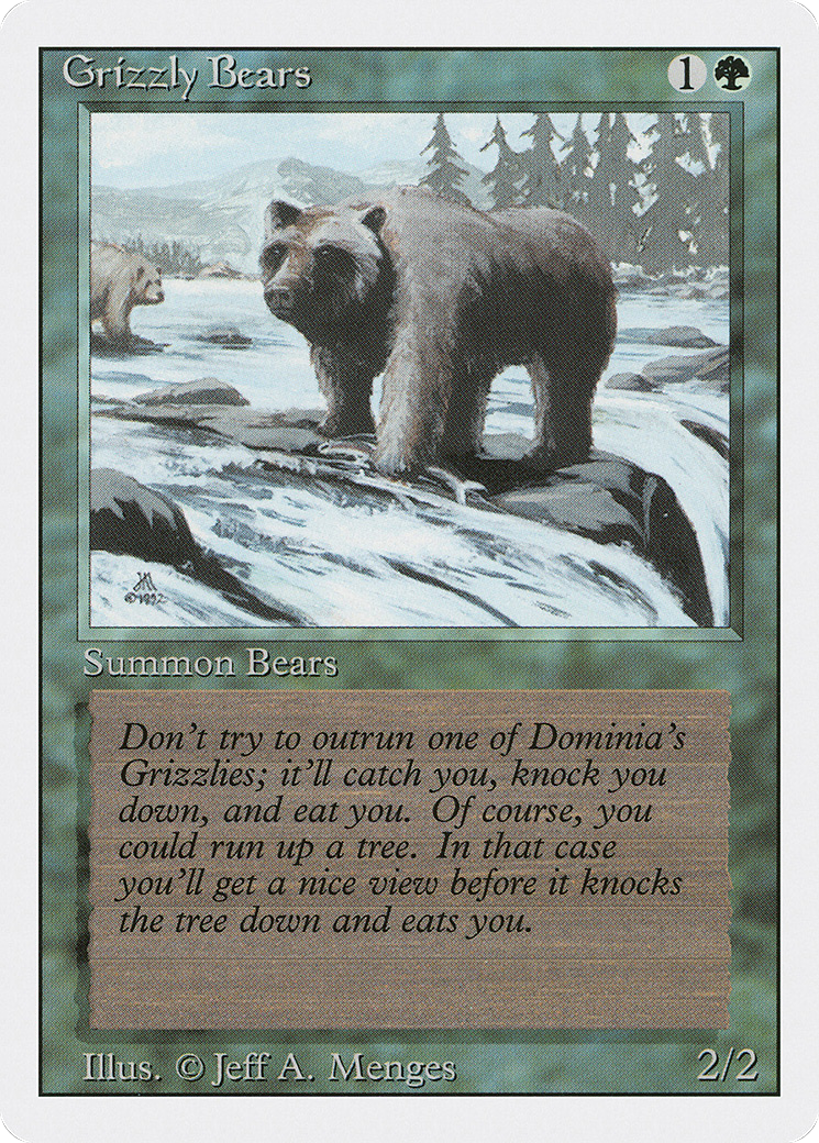 Grizzly Bears (3ED-201) - Revised Edition