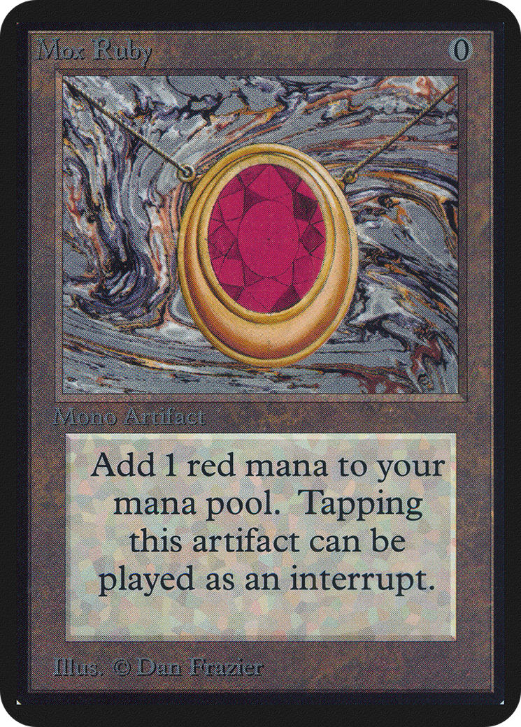 Mox Ruby (LEA-264) - Limited Edition Alpha