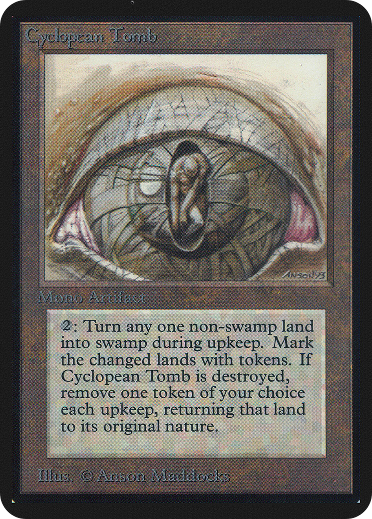 Cyclopean Tomb (LEA-240) - Limited Edition Alpha