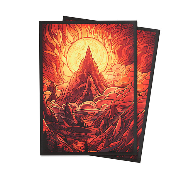 Standard - Burning Mountain - Matte Art Sleeves (100ct)