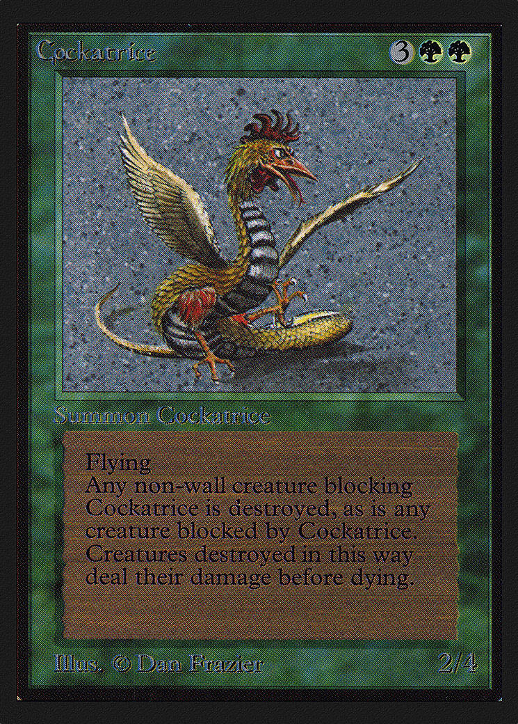 Cockatrice (CE) (CED-190) - Collectors' Edition
