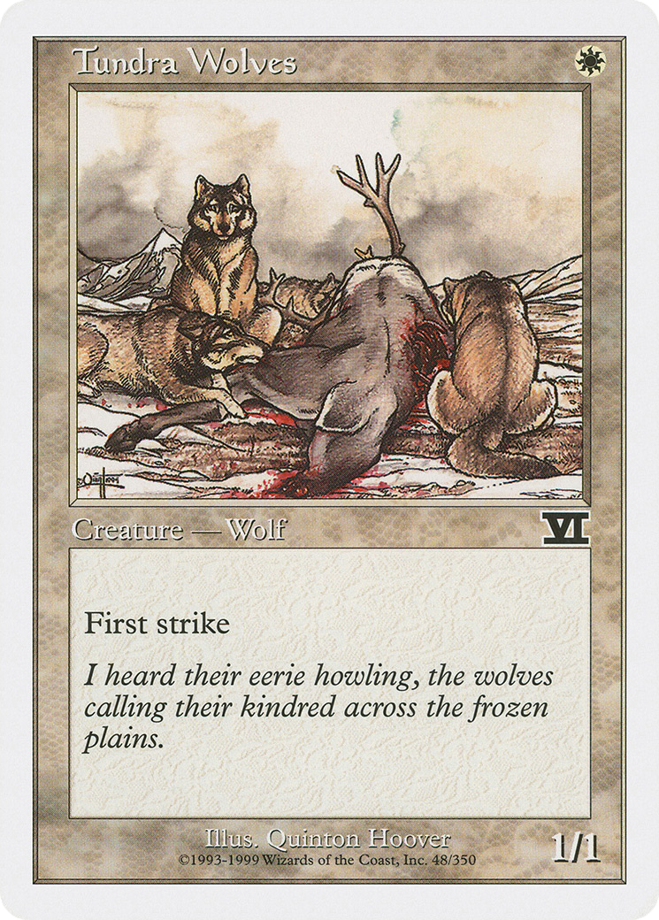 Tundra Wolves (6ED-048) - Classic Sixth Edition