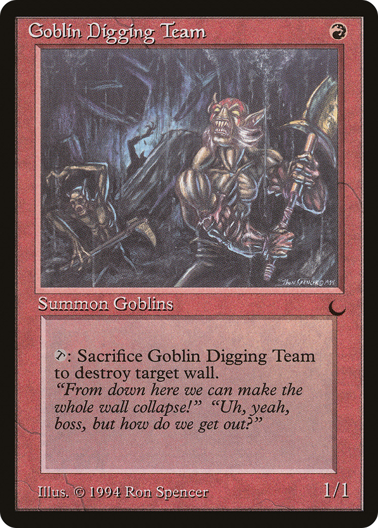 Goblin Digging Team (DRK-65) - The Dark