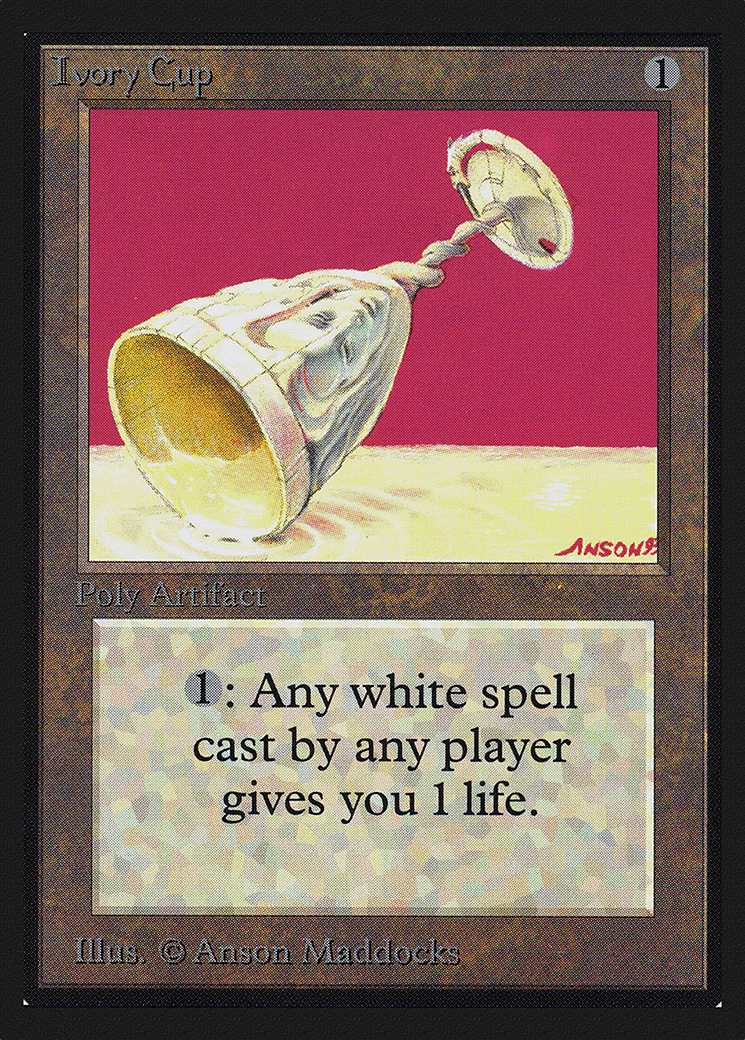 Ivory Cup (CE) (CED-252) - Collectors' Edition