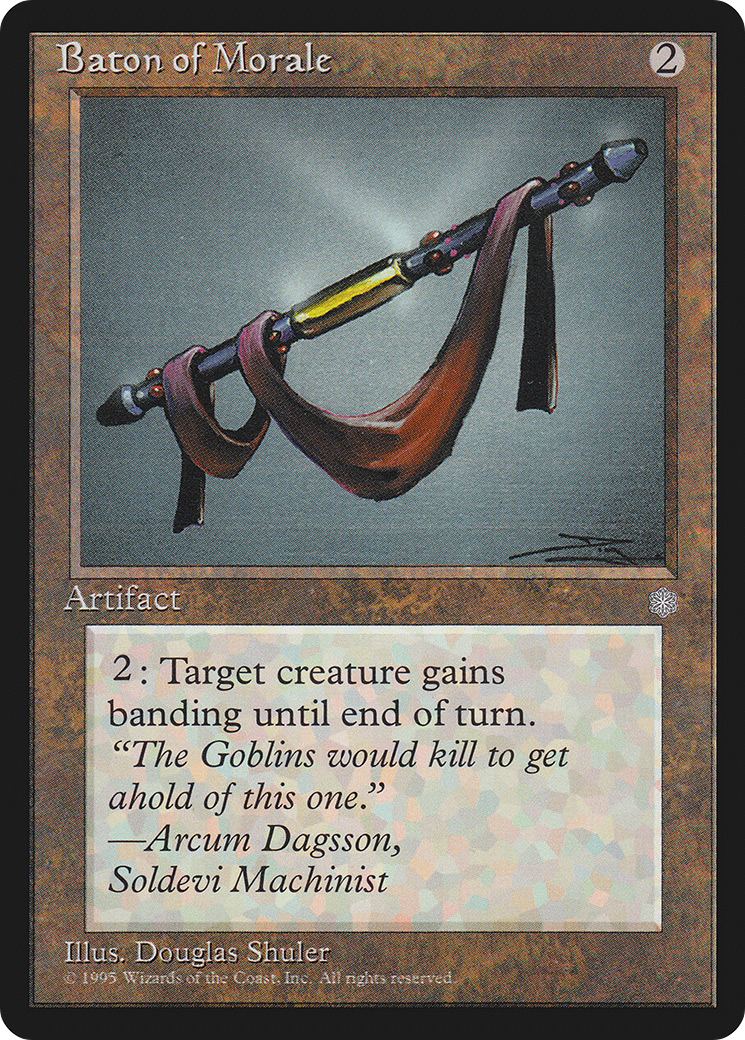 Baton of Morale (ICE-313) - Ice Age