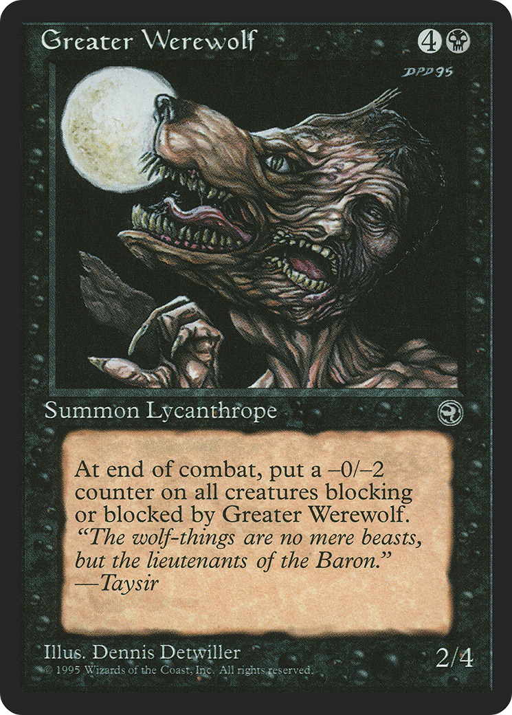 Greater Werewolf (HML-51) - Homelands