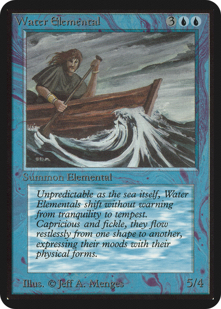Water Elemental (LEA-91) - Limited Edition Alpha