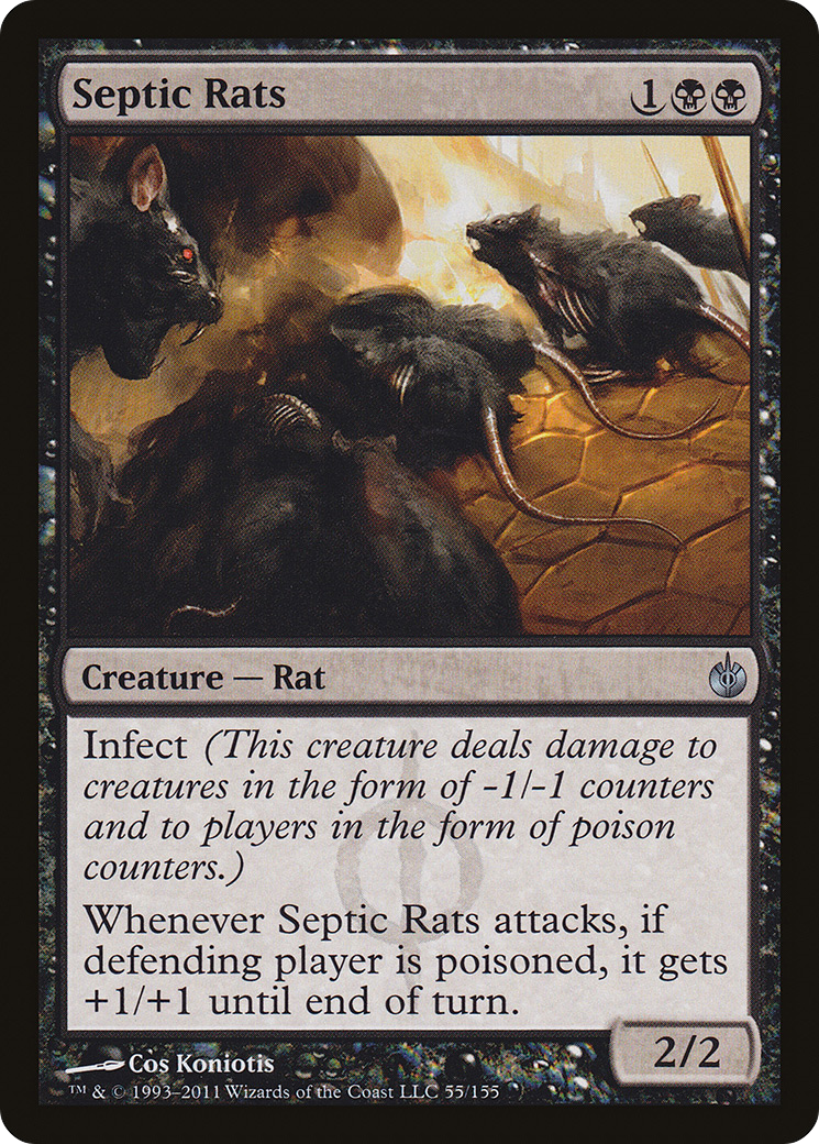 Septic Rats (MBS-055) - Mirrodin Besieged