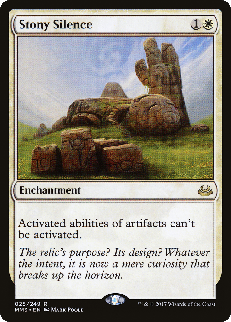 Stony Silence (MM3-025) - Modern Masters 2017