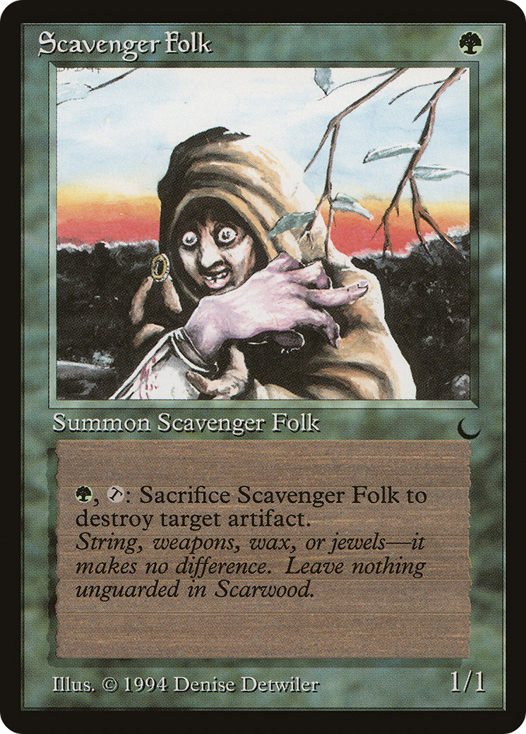 Scavenger Folk (DRK-87) - The Dark