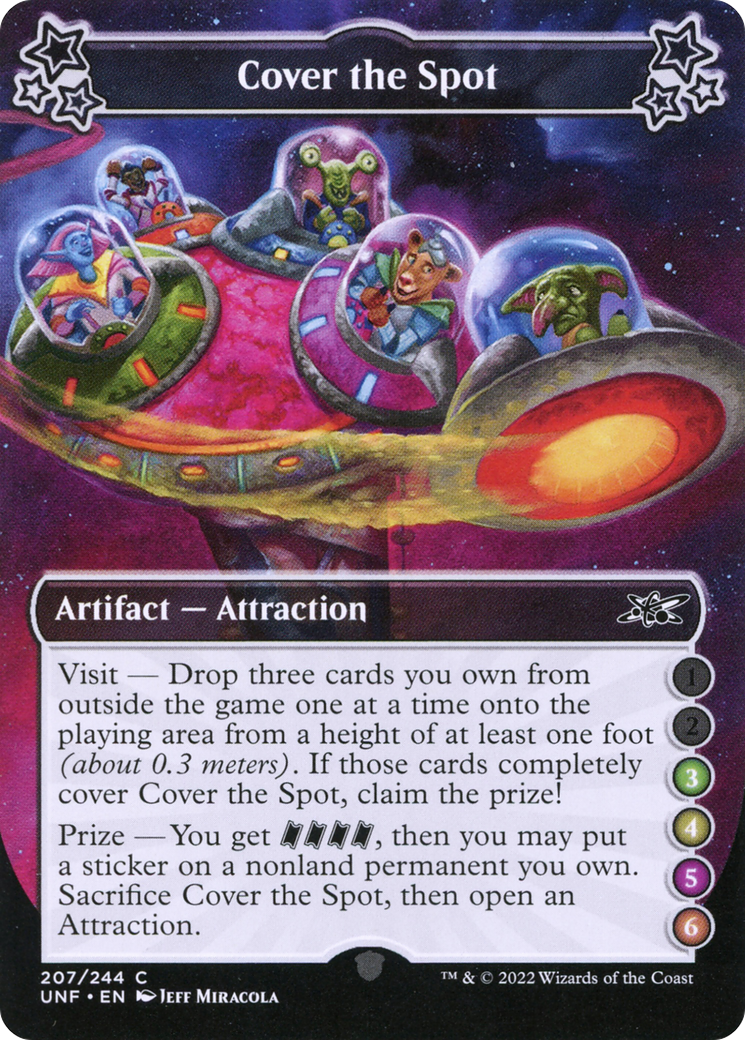 Cover the Spot (3-4-5-6) (UNF-207D) - Unfinity Foil
