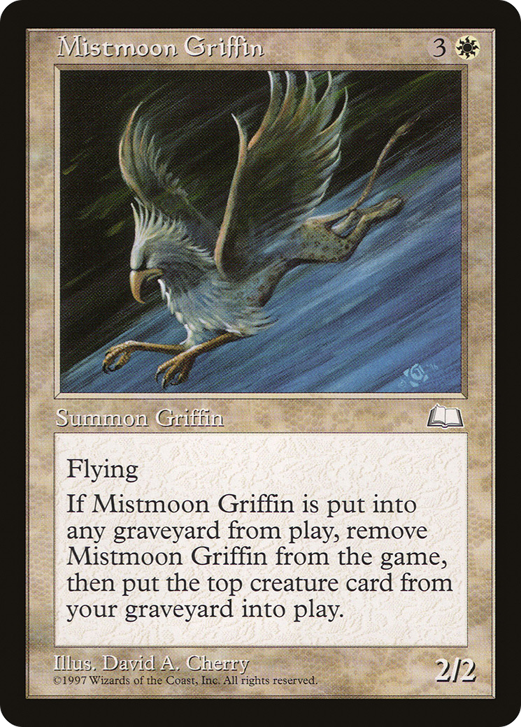 Mistmoon Griffin (WTH-21) - Weatherlight
