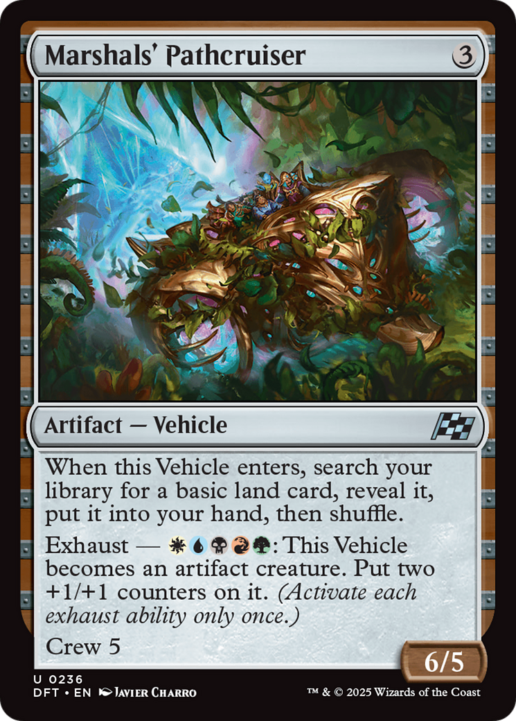 Marshals' Pathcruiser (DFT-236) - Aetherdrift Foil