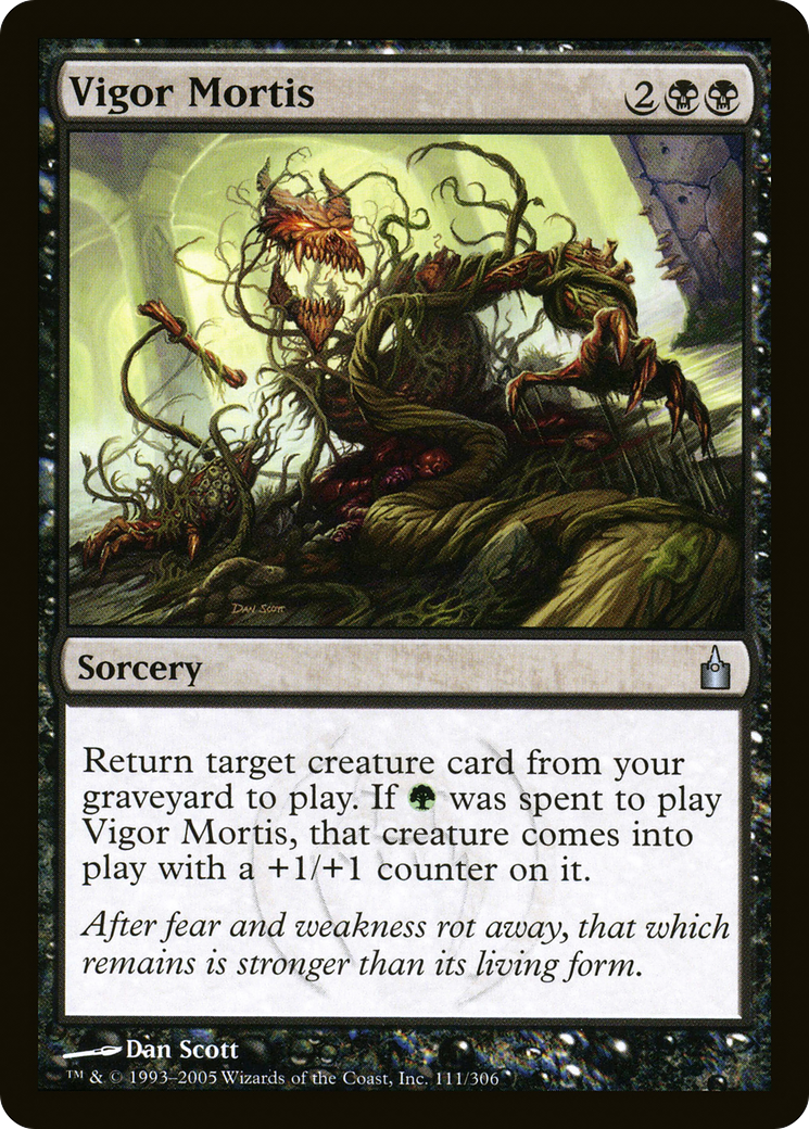 Vigor Mortis (RAV-111) - Ravnica: City of Guilds Foil