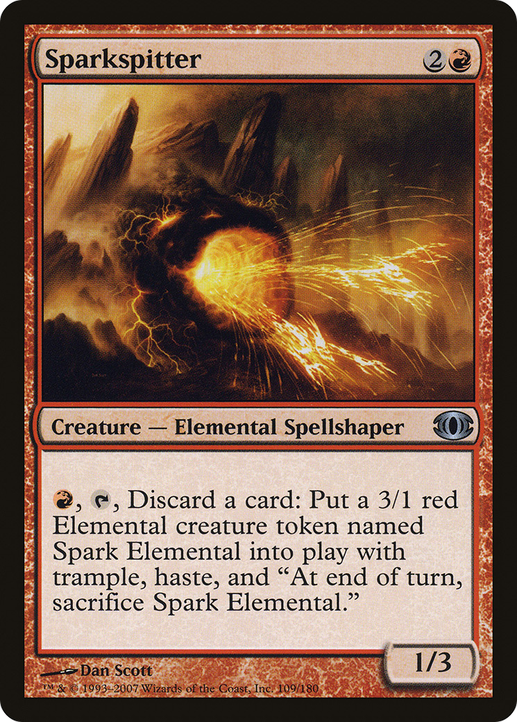 Sparkspitter (FUT-109) - Future Sight Foil