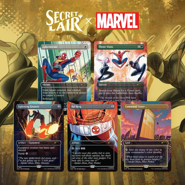 Magic the Gathering - Secret Lair x Marvel - Spider-Man: Heroic Deeds - Non-Foil