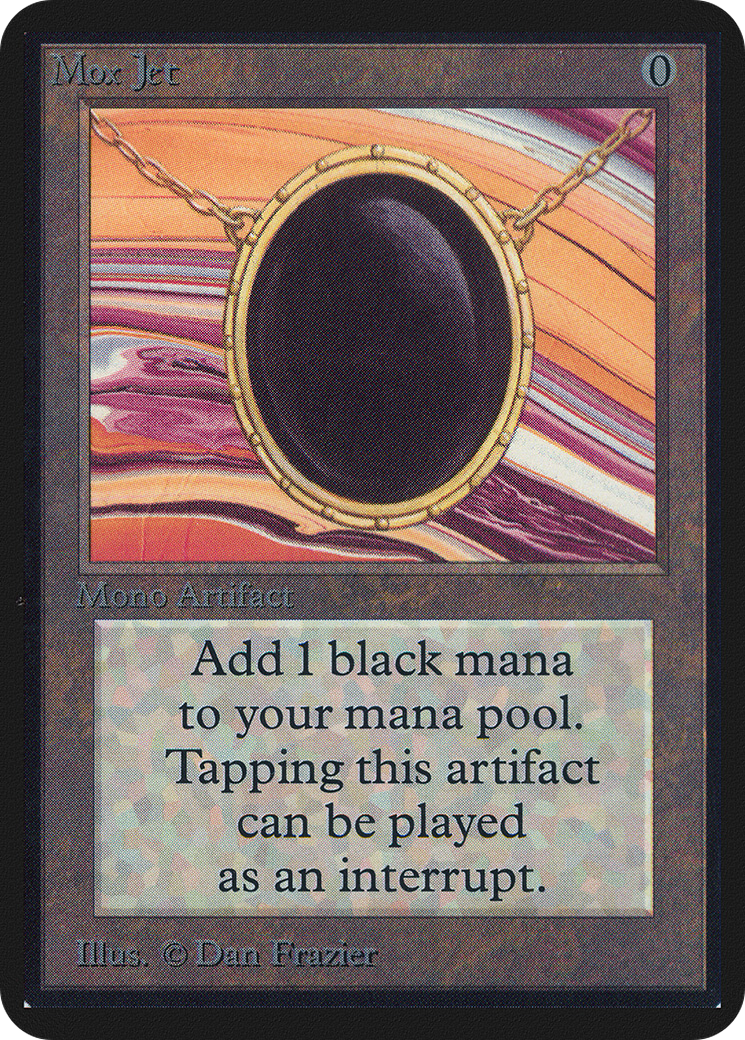 Mox Jet (LEA-262) - Limited Edition Alpha