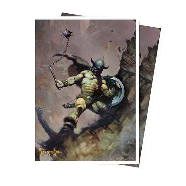 Standard - Artist Spotlight Frank Frazetta - Warrior with Ball and Chain (105ct)