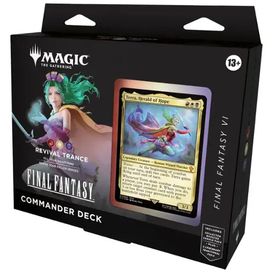 Magic the Gathering - Final Fantasy - Revival Trace Commander Deck