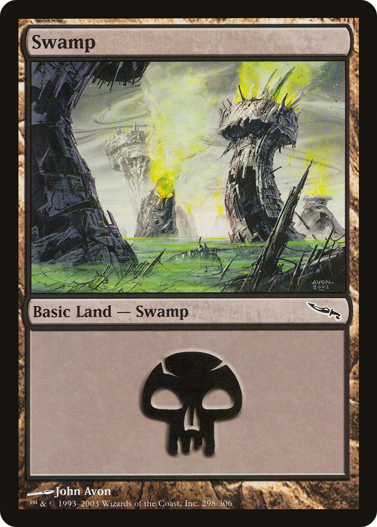 Swamp (298) (MRD-298) - Mirrodin
