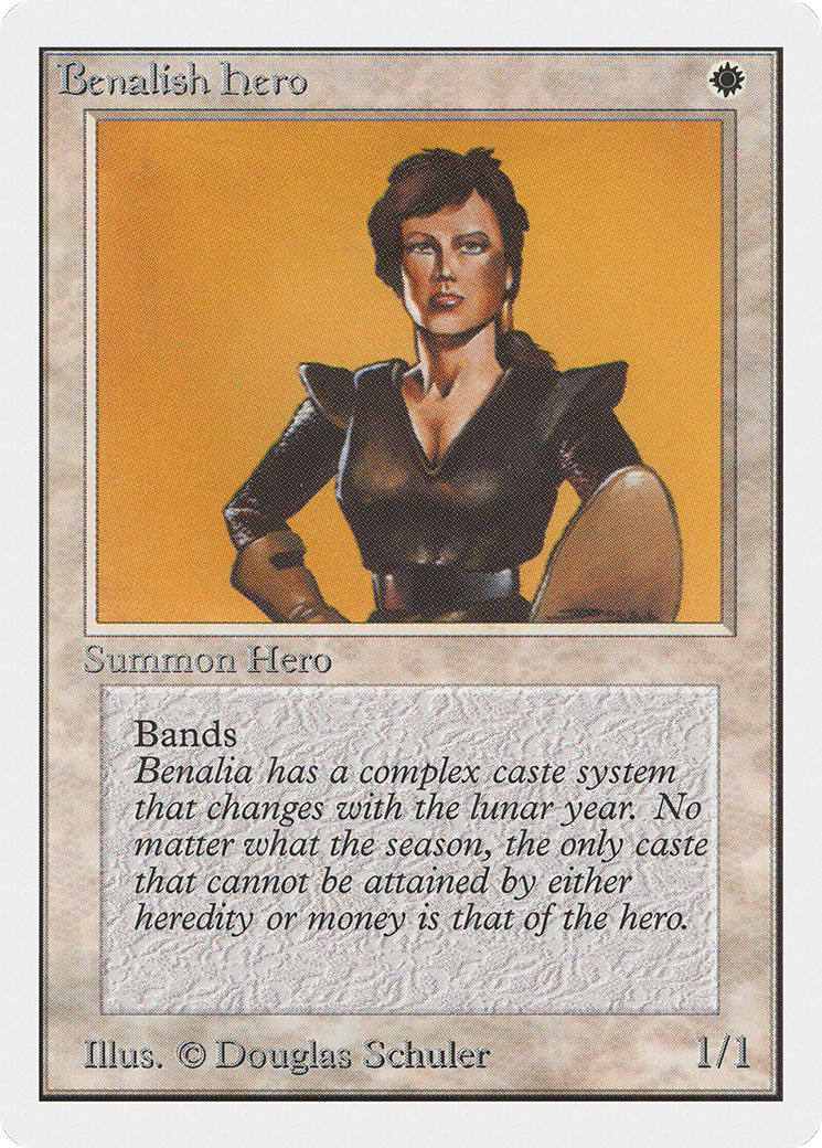Benalish Hero (2ED-4) - Unlimited Edition