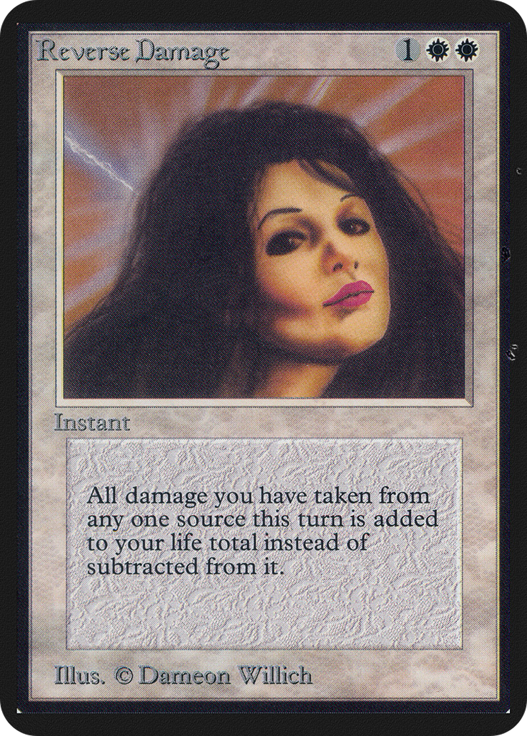 Reverse Damage (LEA-35) - Limited Edition Alpha