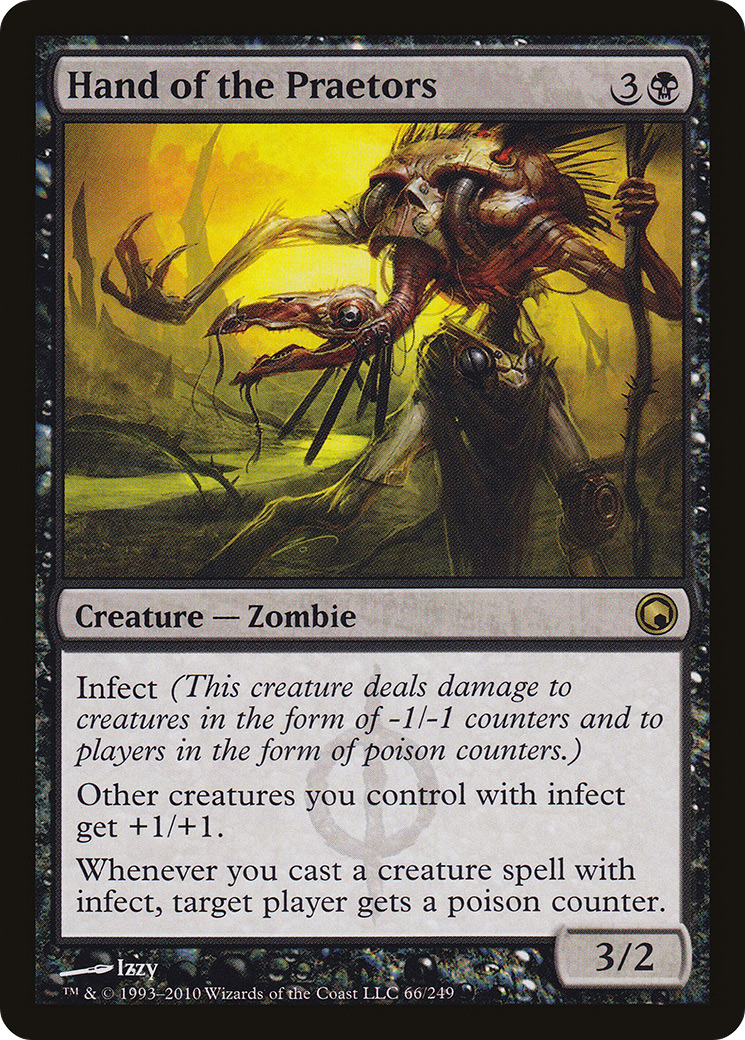 Hand of the Praetors (SOM-066) - Scars of Mirrodin Foil