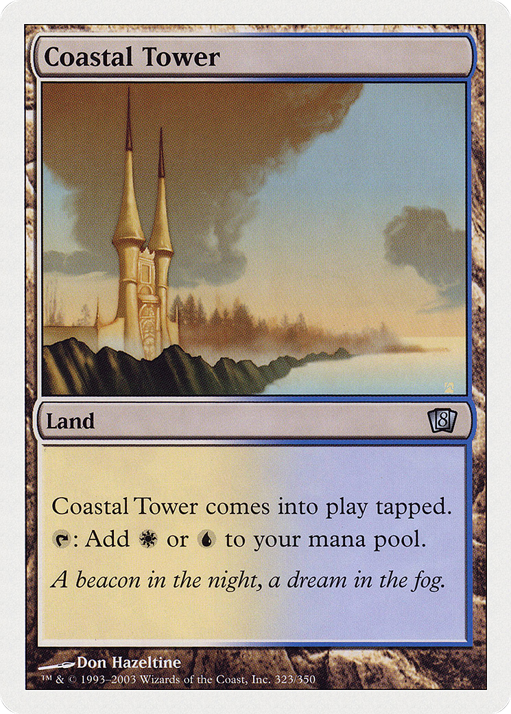 Coastal Tower (8ED-323) - 8th Edition Foil