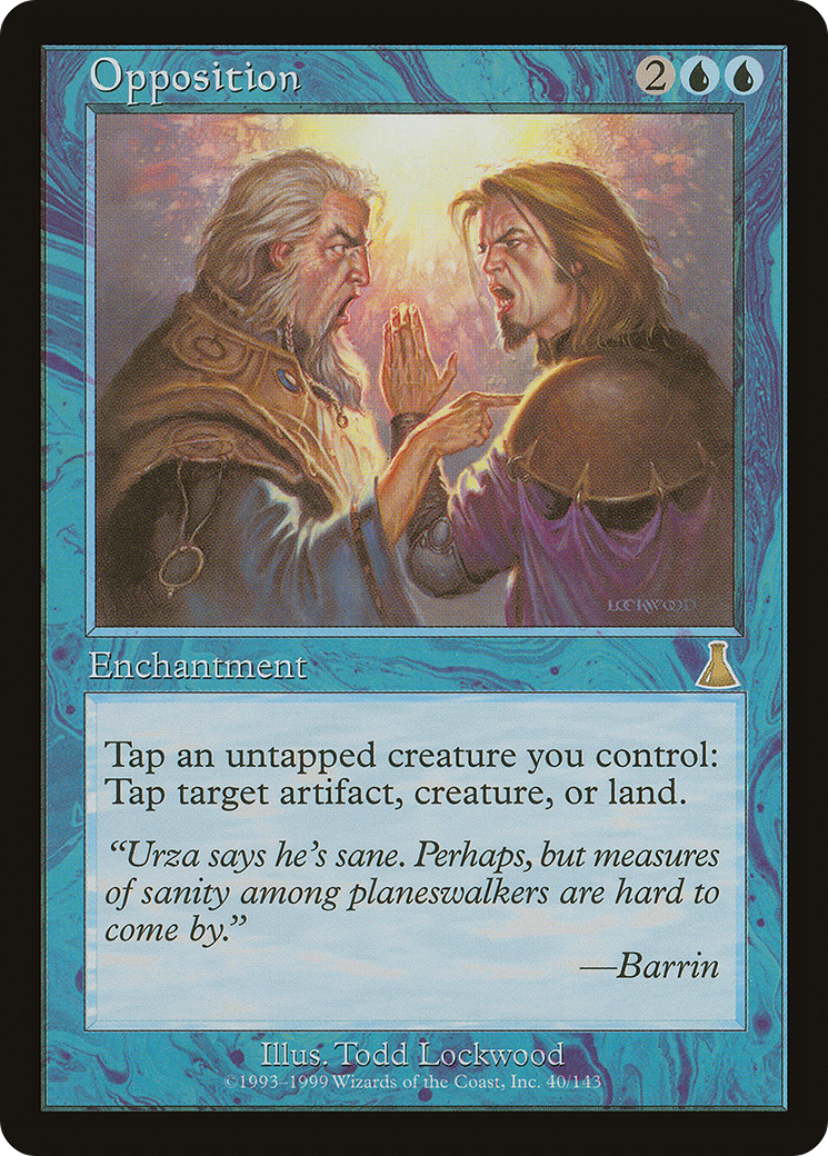 Opposition (UDS-040) - Urza's Destiny Foil