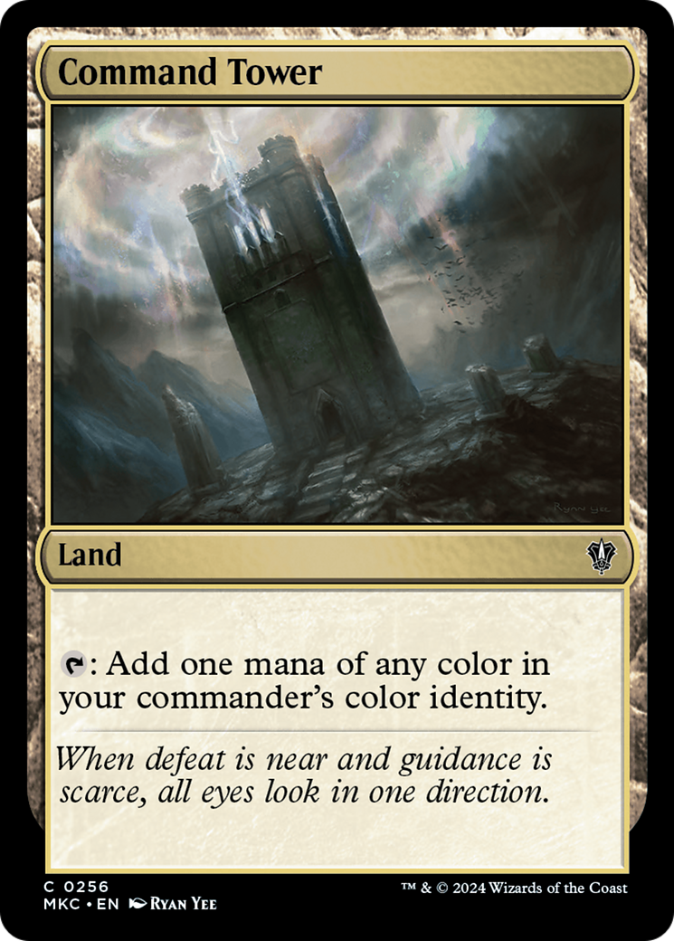Command Tower (MKC-256) - Murders at Karlov Manor Commander