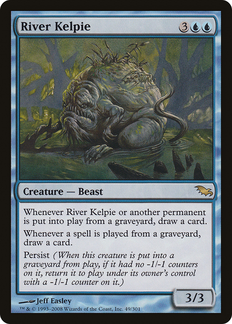 River Kelpie (SHM-049) - Shadowmoor Foil