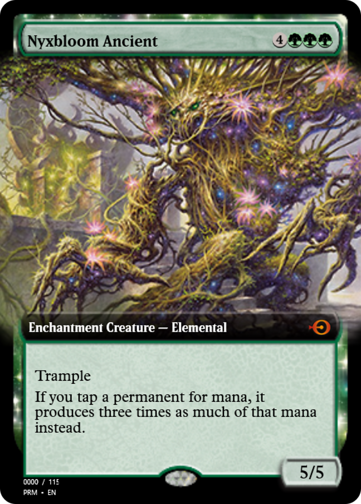 Nyxbloom Ancient (PRM-79965) - Magic Online Promos: (enchantment) Foil
